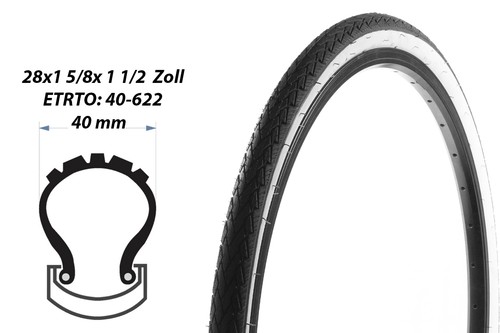 Zoll fahrrad reifen 28x1 - fahrrad,