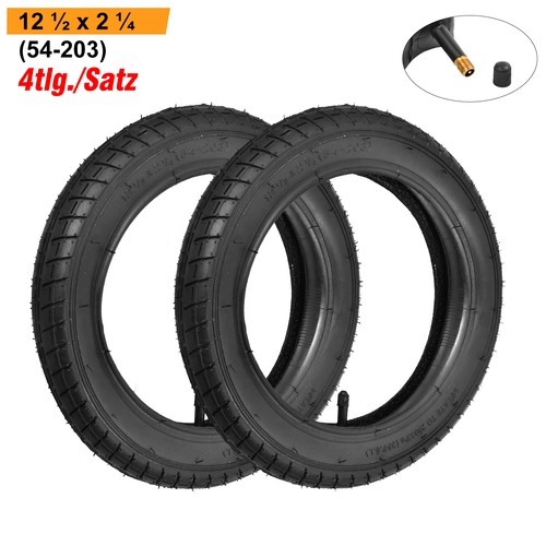Fahrradreifen 2 x - 12, 1/2